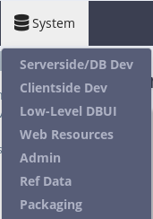 System Menu